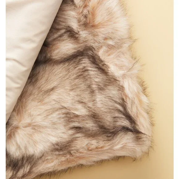 Aspen Home Faux Fur Mink Blanket Size Full/Queen